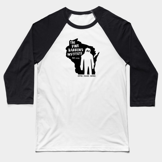 The Pine Barrens Institute Baseball T-Shirt by Pine Barrens Institute